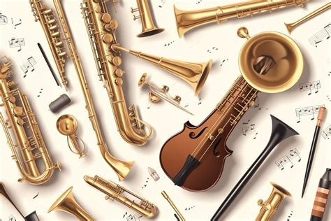 wind instruments stock  images  backgrounds