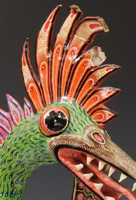 Miguel Linares | Folk art painted papier-mache alebrije sculpture (1987