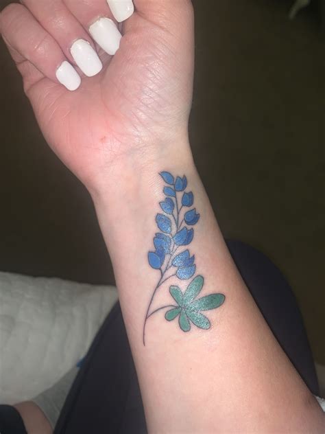 Bluebonnet Tattoo | Tattoos and piercings, Bluebonnet tattoo, Tattoos