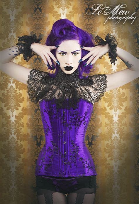 le mew photography lady marlene corset connection goth victorian goth