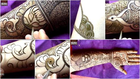 Marriage special easy bharwa floral mehndi design for hand – Simple ...