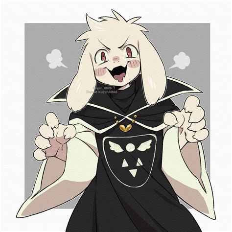 asriel dreemurr (undertale) drawn by kageimo | Danbooru