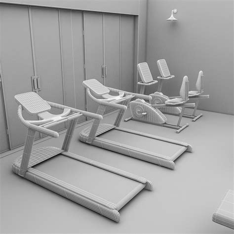 3D model 3D gym full VR / AR / low-poly | CGTrader