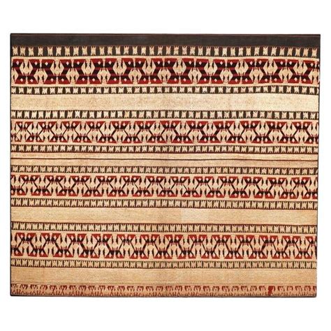 indonesian ceremonial lampung tapis skirt