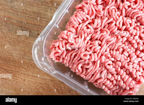 Minced beef Stock Photo - Alamy