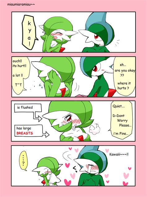 Gallade and Gardevoir by Miaumiaramiau on DeviantArt