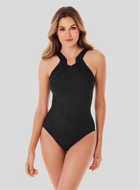 Miraclesuit Swimwear: Rock Solid Aphrodite Soft Cup One Piece Black