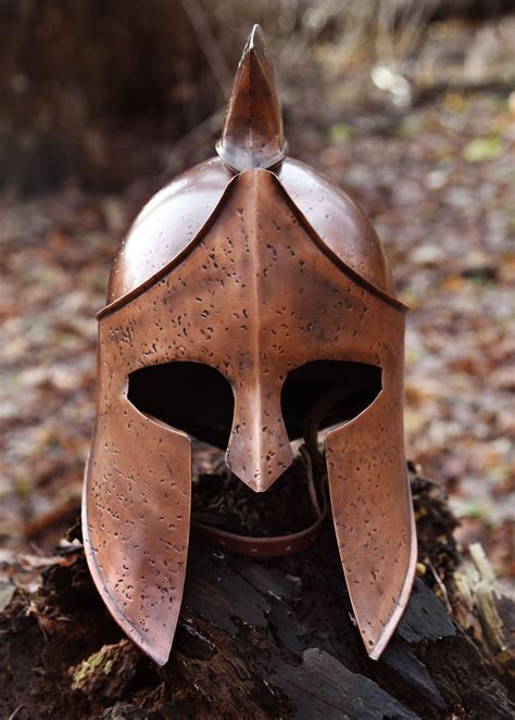 Helmet of Themistocles, Greek Helm, 1.2 mm Steel, Corinthian Helmet