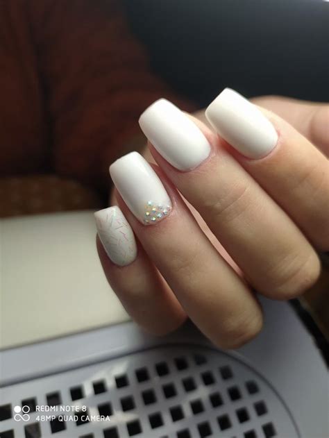 Белые ногти | Nails, Beauty
