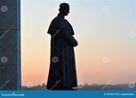 Castelnuovo Don Bosco, Piedmont, Italy - 10-26-2021-The Statue ...