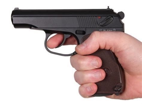 Пістолет Макарова SAS Makarov (KM-44DHN) — купити в Україні | Приціл