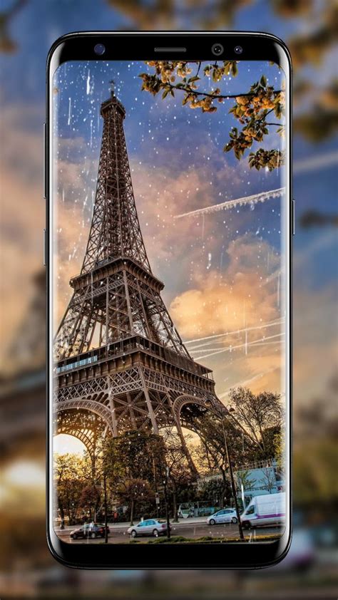 Эйфелева башня живые обои для Андроид - скачать APK