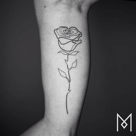 One Line Tattoos By Mo Ganji (18 Photos) » TwistedSifter