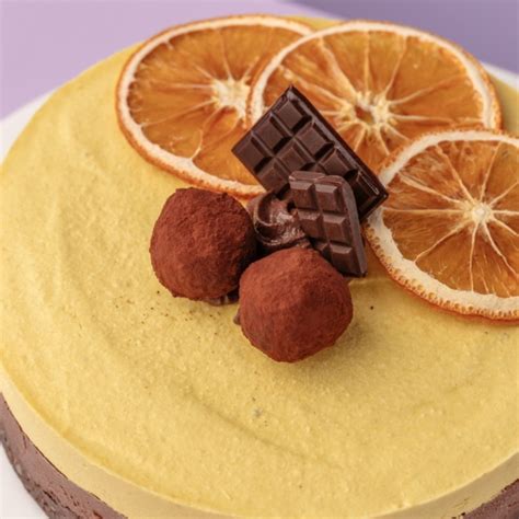 Торт Апельсин-шоколад, 1000г – Andjoy – natural dessert