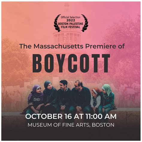 boycott premiere – Massachusetts Peace Action