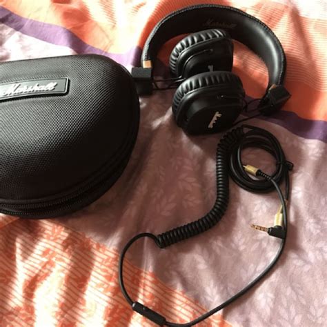 Marshall headphone, Audio, Headphones & Headsets on Carousell