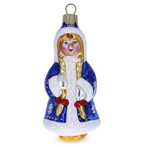 BestPysanky Russian Snegurochka The Snow Maiden Glass Christmas ...