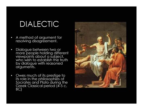 rhetoric  portfolio platos dialectic