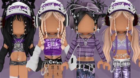 Purple Aesthetic Roblox Outfits Discounts Clearance | www.pinnaxis.com