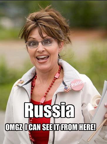 Nsaney's Psychobabble: Sarah Palin: I can see Russia from here