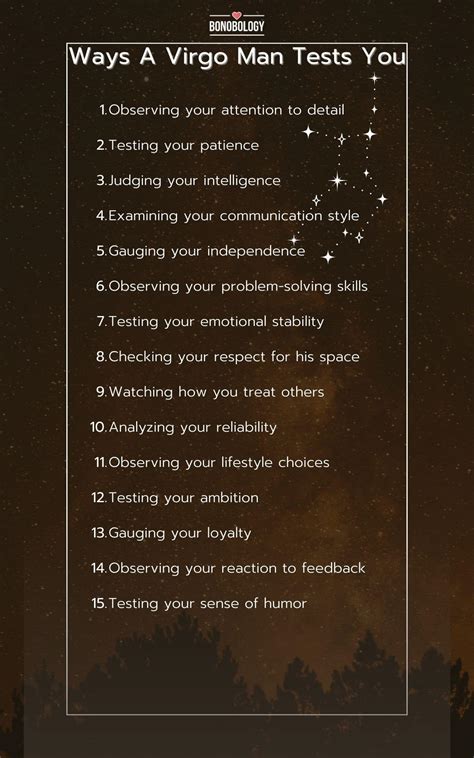 15 Subtle Ways A Virgo Man Tests You—And How To Respond