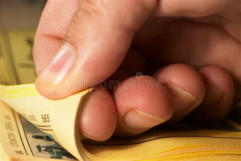 yellow pages  stock photo image  advertising advertise