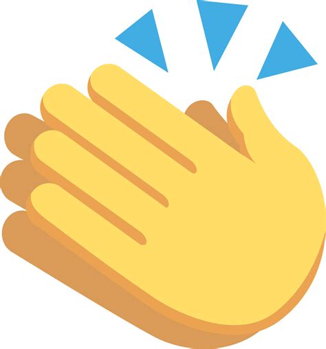 "clapping hands sign" Emoji - Download for free – Iconduck