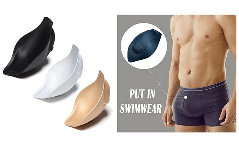 LOYEJEGL LOYEJGL 3Pack Men Underwear Cup Bulge Enlarge Enhancing Sponge ...