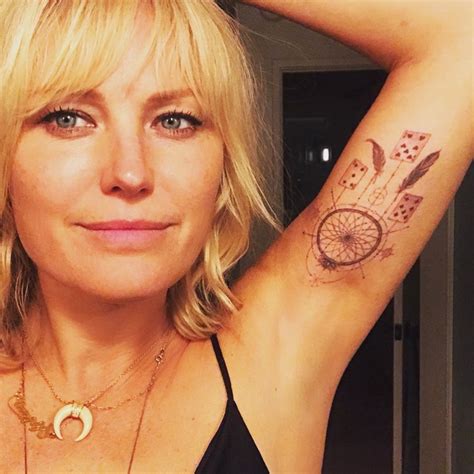 Sexy Malin Akerman showing off new tattoo in Instagram selfie - Celeblr