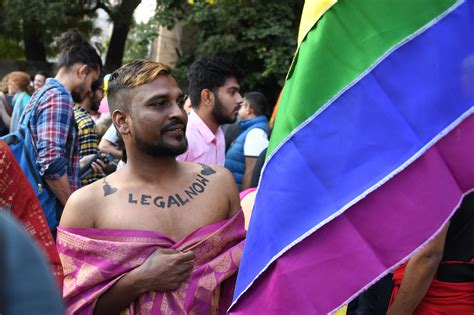Pictures: India's first Pride march since gay sex was decriminalised