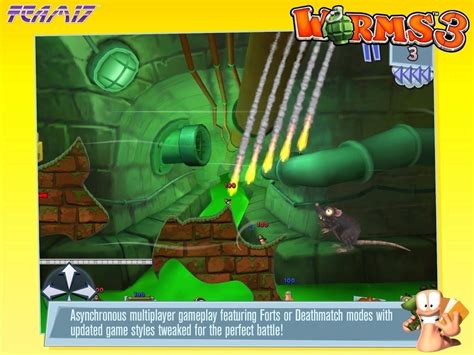 Worms 3 - pokračování slavné hry konečně na Androidu
