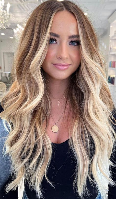 trendy blonde hair colour ideas dark blonde  light blonde face