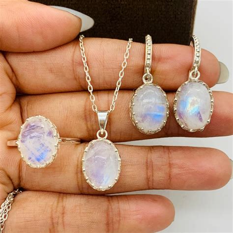 Moonstone Jewelry - Etsy