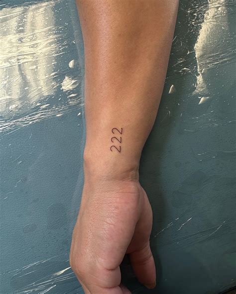 70+ Best 222 Tattoo Ideas With Meanings - July 2025