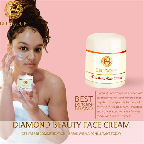 Diamond Face Cream – Bel Cador Cosmetics | Belcador Limited | Skin Care ...