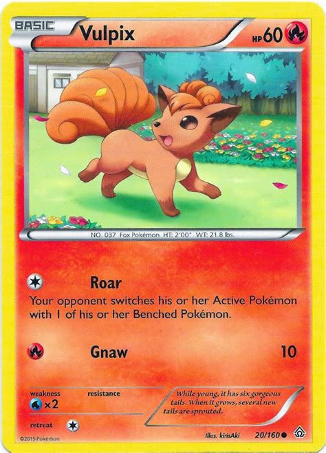 Vulpix -- Primal Clash Pokemon Card Review | PrimetimePokemon's Blog