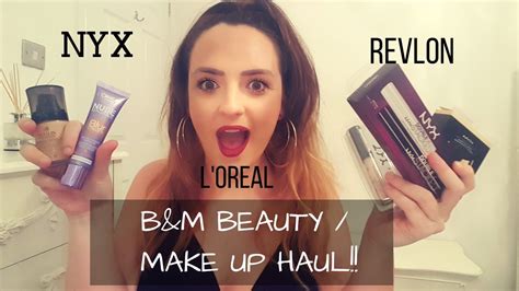 B&M BEAUTY || MAKEUP HAUL - YouTube
