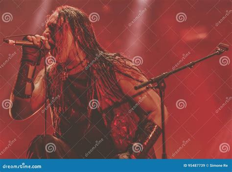 Marduk, Mortuus Live in Concert 2017 Black Metal Editorial Stock Image ...