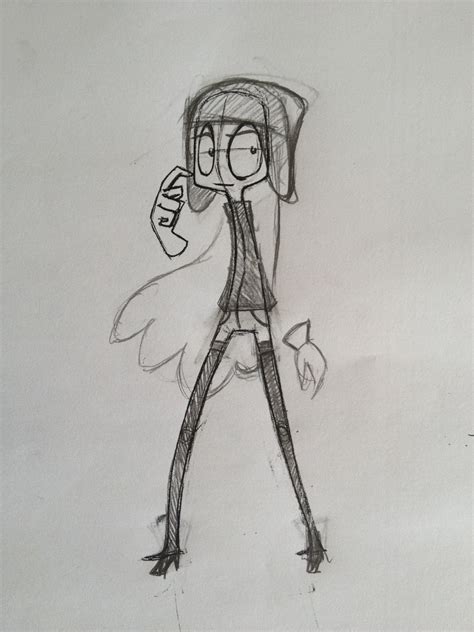 Sketch - Main Character image - The Blue Code - Indie DB