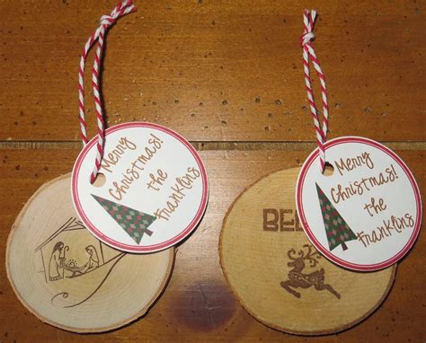 Room Mom Extraordinaire: Birch Christmas Ornaments