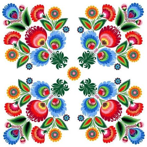 Image result for slavic folk art wallpaper | Polish folk art, Art ...