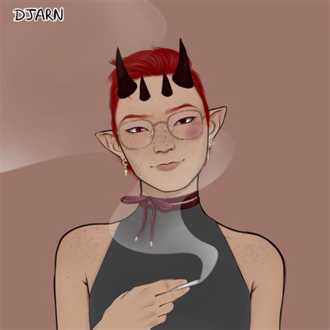 Art Thou Nasty? - i forgot i did a really good picrew with my demon...