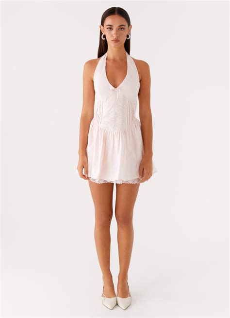 Moira Mini Dress - Pink – Peppermayo US