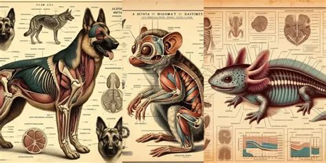 Artistic Animal Anatomy Diagrams DALL·E Prompt | PromptBase