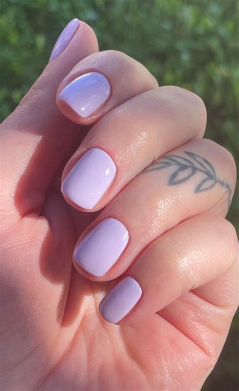Violet purple lilac manicure | Manicure, Gel nails, Pretty nails