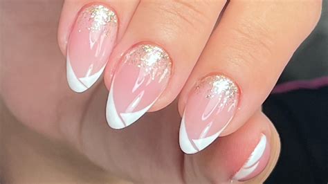 Коррекция на гелевые Типсы#ногти #наращиваниеногтей #коррекцияногтей # ...