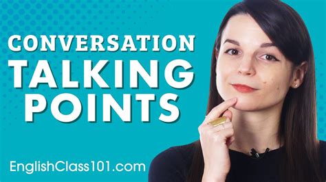 start conversations talking points  english learners youtube