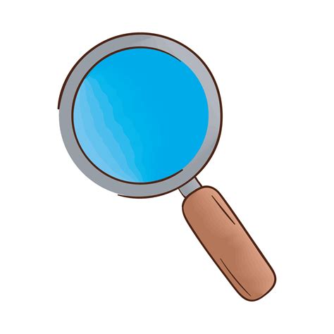 magnifying glass icon  vector art  vecteezy