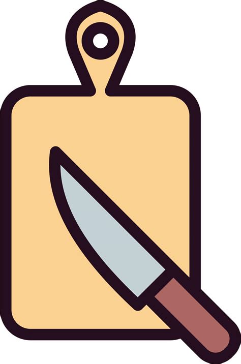 Chopping Board Vector Icon 20008871 Vector Art at Vecteezy
