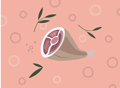 Мясная рулька by Надежда on Dribbble